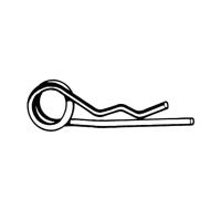 DIN 11024 R Pin Double Ring