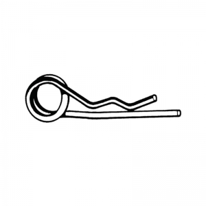 DIN 11024 R Pin Double Ring